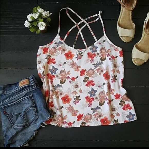 Hollister Tank Blouse - Picture 1 of 7